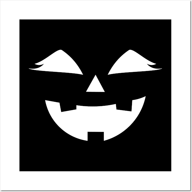 Cute Halloween Pumpkin Face Vol.3 Wall Art by Chiko&Molly